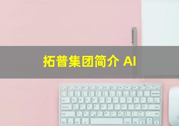 拓普集团简介 AI